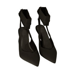 ZAPATOS CHANEL LYCRA NERO, 212111316LYNERO036, 002a