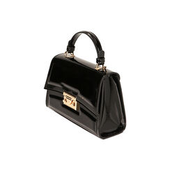 Mini bolso negro de charol, Primadonna, 225125079VENEROUNI, 002 preview