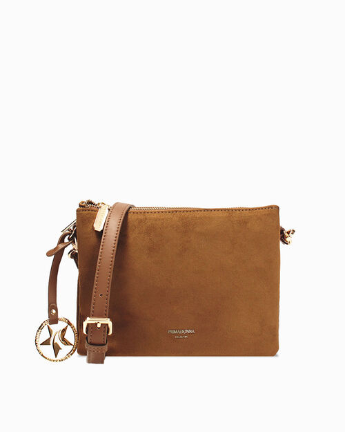 Pochette cognac dal fascino sofisticato