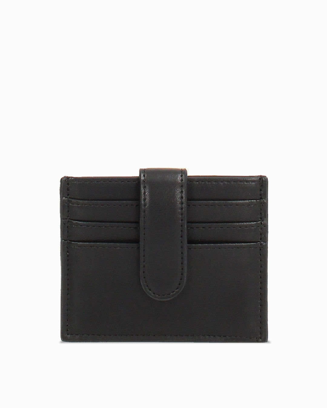 Portafoglio nero compatto ed elegante