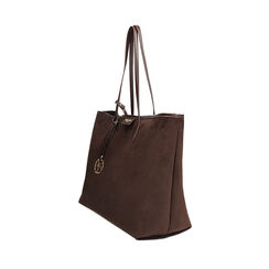 BORSA BORSA A SPALLA MICROFIBRA MORO, Primadonna, 265705555MFMOROUNI, 002a