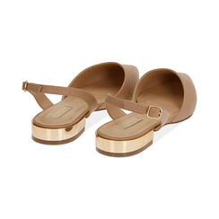 Slingback flat nude, SPECIAL SALE, 174987412EPNUDE035, 004 preview