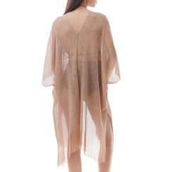 Poncho copricostume rosa oro, Primadonna, 21B400010TSRAORUNI, 002a