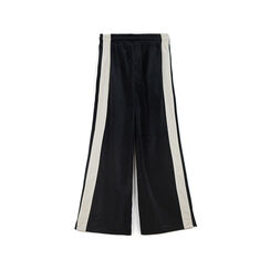 Pantalone tuta in velluto nero e panna, Primadonna, 261824050VLNEPAM, 003 preview