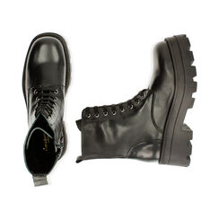 Anfibi neri in pelle , Special Price, 187249918PENERO036, 003 preview