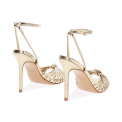Sandale femme à talon fin doré, Primadonna, 252140316LMOROG035, 004 preview