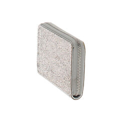 Portafoglio argento in laminato, Primadonna, 235122516LMARGEUNI, 002 preview