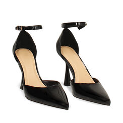 CALZATURA OPEN SHANK SINTETICO VERNICE N, Chaussures, 274912967VENERO035, 002a