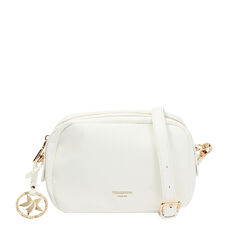 Borsa a tracolla donna bianca, Primadonna, 255705312EPBIANUNI, 001a