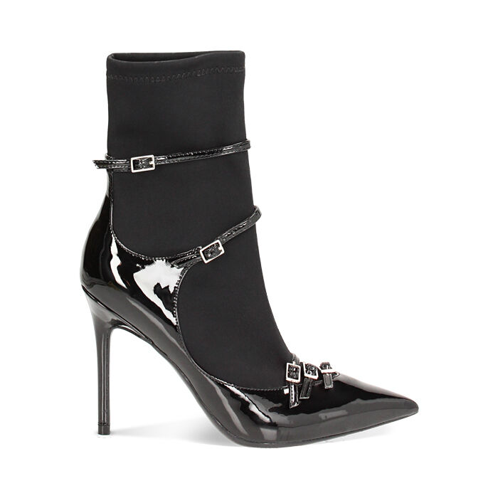 Bottine vernie noire, Primadonna, 242102020LYNERO037