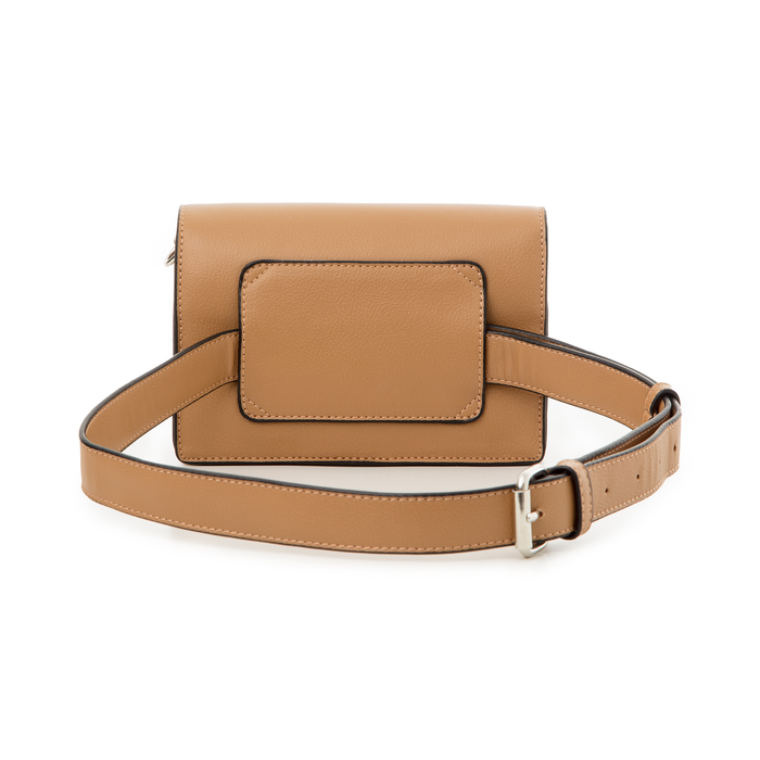 Borsa Piccola Cuoio Con Chiusura Metal Donna Primadonna Collection