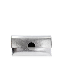 Pochette argent avec bandouli&egrave;re amovible, Primadonna, 275130211LMARGEUNI, 001a