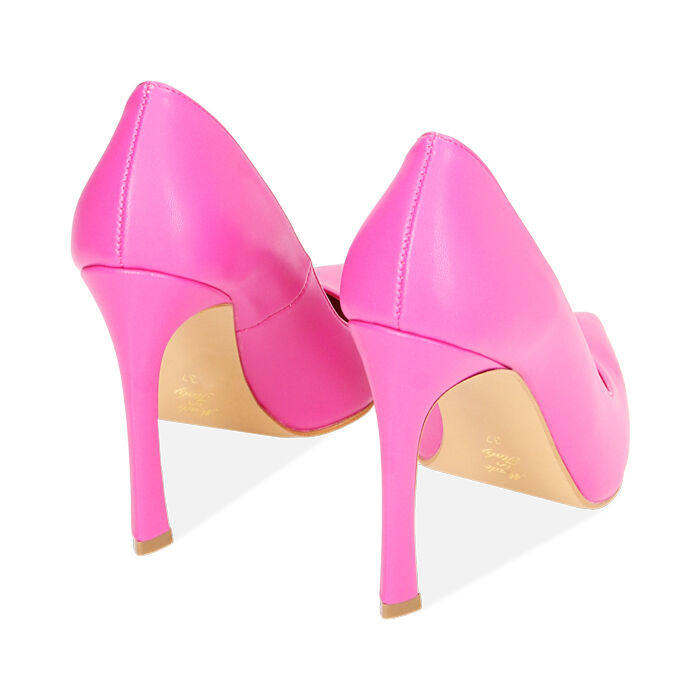 Decollete donna fucsia tacco 11 cm Primadonna Collection