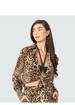 Camicia leopardata