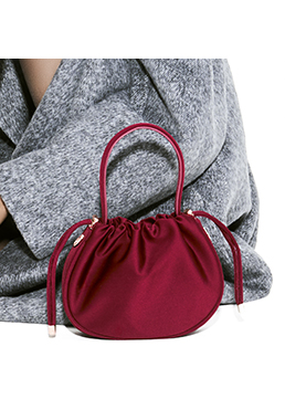 Mini bag bordeaux elegante