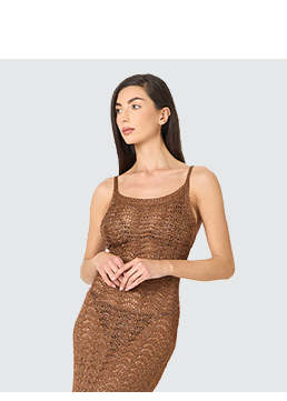 Vestito donna rame