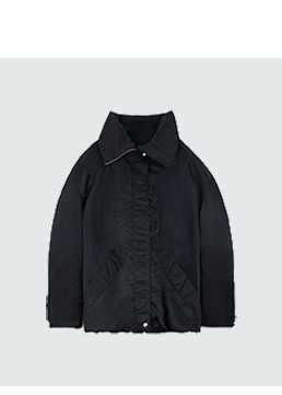 Plumífero negro ligero