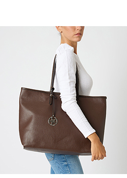 Borsa a spalla testa di moro