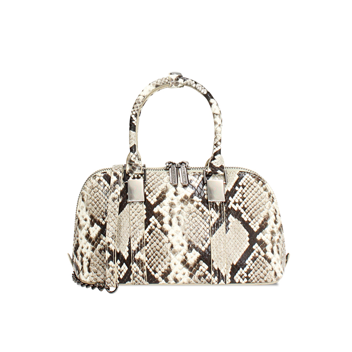 Mini bolso beige con bandolera removible