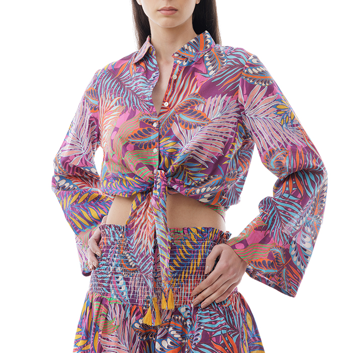 CLOTHING SHIRT COTTON VIOL