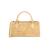 Sac à main femme taupe allongée