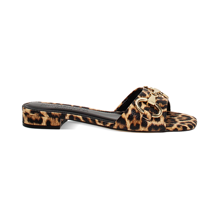 WOMEN SHOES FLAT SYNTHETIC LEOP