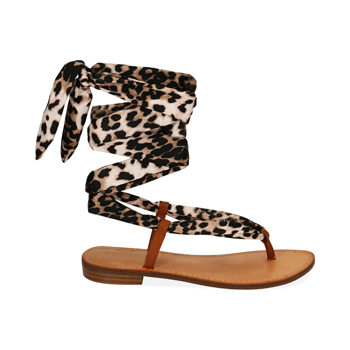 ZAPATOS FLAT RASO LEOP