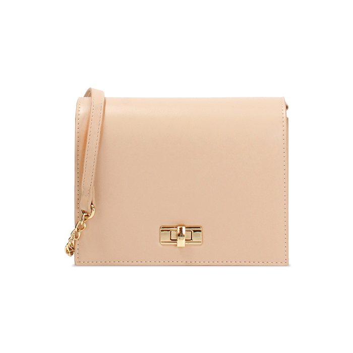 Mini bag donna beige