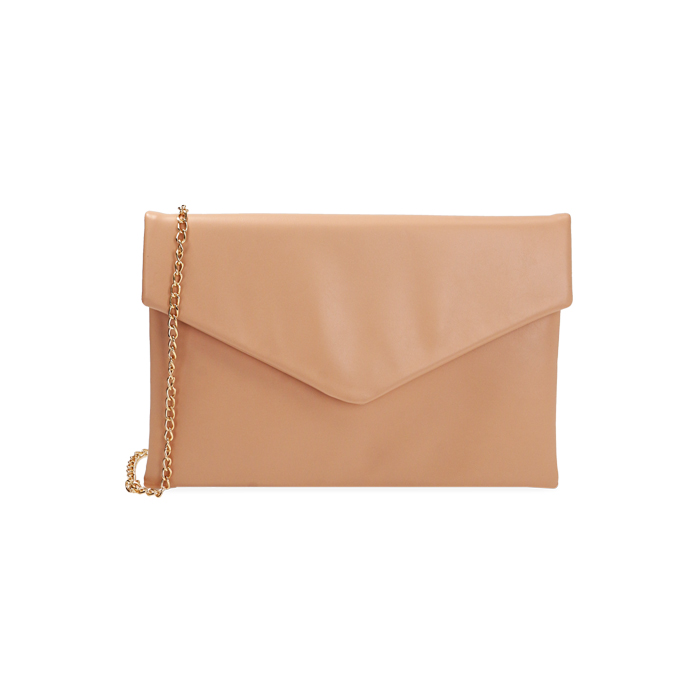 BAG POCHETTE SINTETICO NUDE