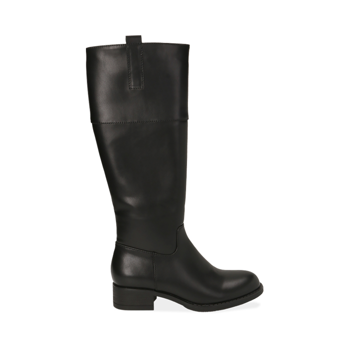 Bottes noirs, talon 4 cm