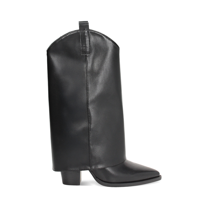 WOMEN SHOES BOOTS SYNTHETIC NERO