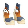 Campesine donna jeans in canvas