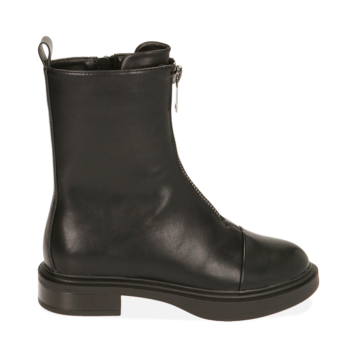 Ankle boots combat neri 