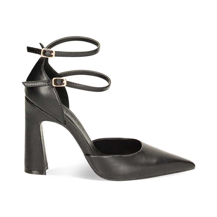 Decollete Open Shank donna nere Primadonna Collection