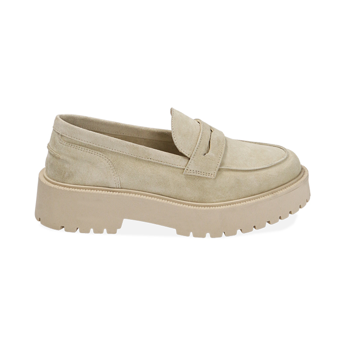 WOMEN SHOES MOCASSINS SUEDE GHIA