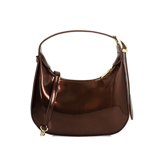 Mini bag testa di moro con tracolla rimovibile