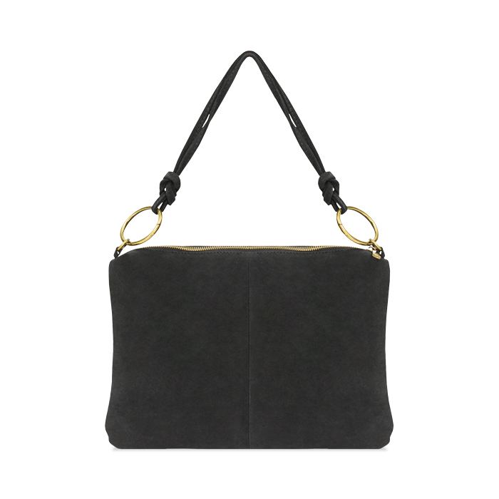BORSA BORSA A SPALLA CAMOSCIO NERO