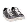 Zapatillas glitter color plata