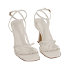 Sandali bianchi, tacco 9,5 cm 