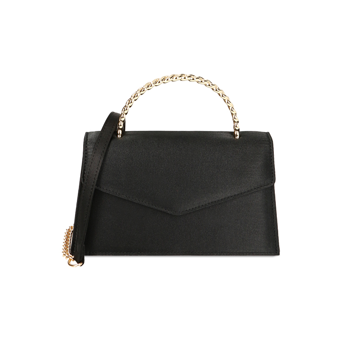BAG MINI BAG SATIN NERO