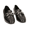 WOMEN SHOES MOCASSINS LEATHER NERO