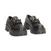 Mocasines negros con tacón de 5,5 cm