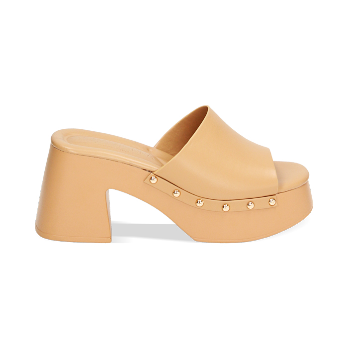 WOMEN SHOES CLOG SYNTHETIC CAME