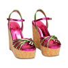 WOMEN SHOES WEDGE LAMINATED FUCS