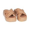 Chaussons nude, compensé 5,5 cm 