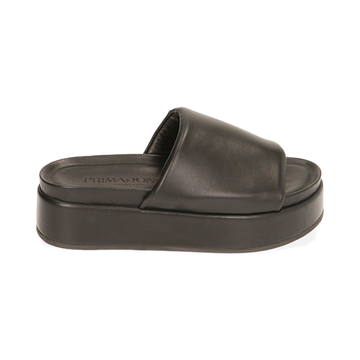 ZAPATOS CUNA PIEL NERO