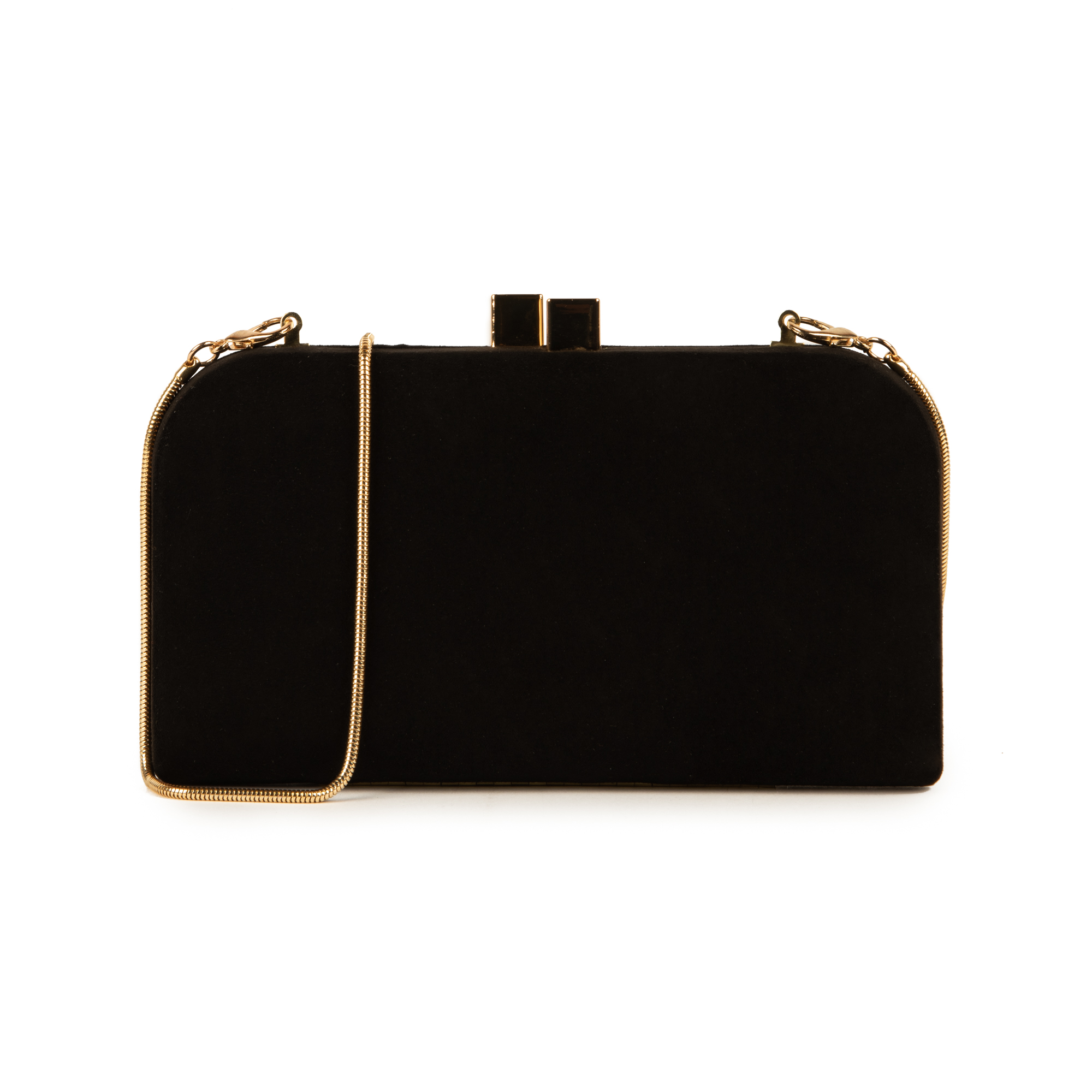Clutch nera in microfibra | Primadonna Collection