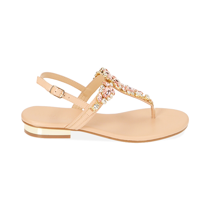ZAPATOS FLAT SINTETICO NUDE