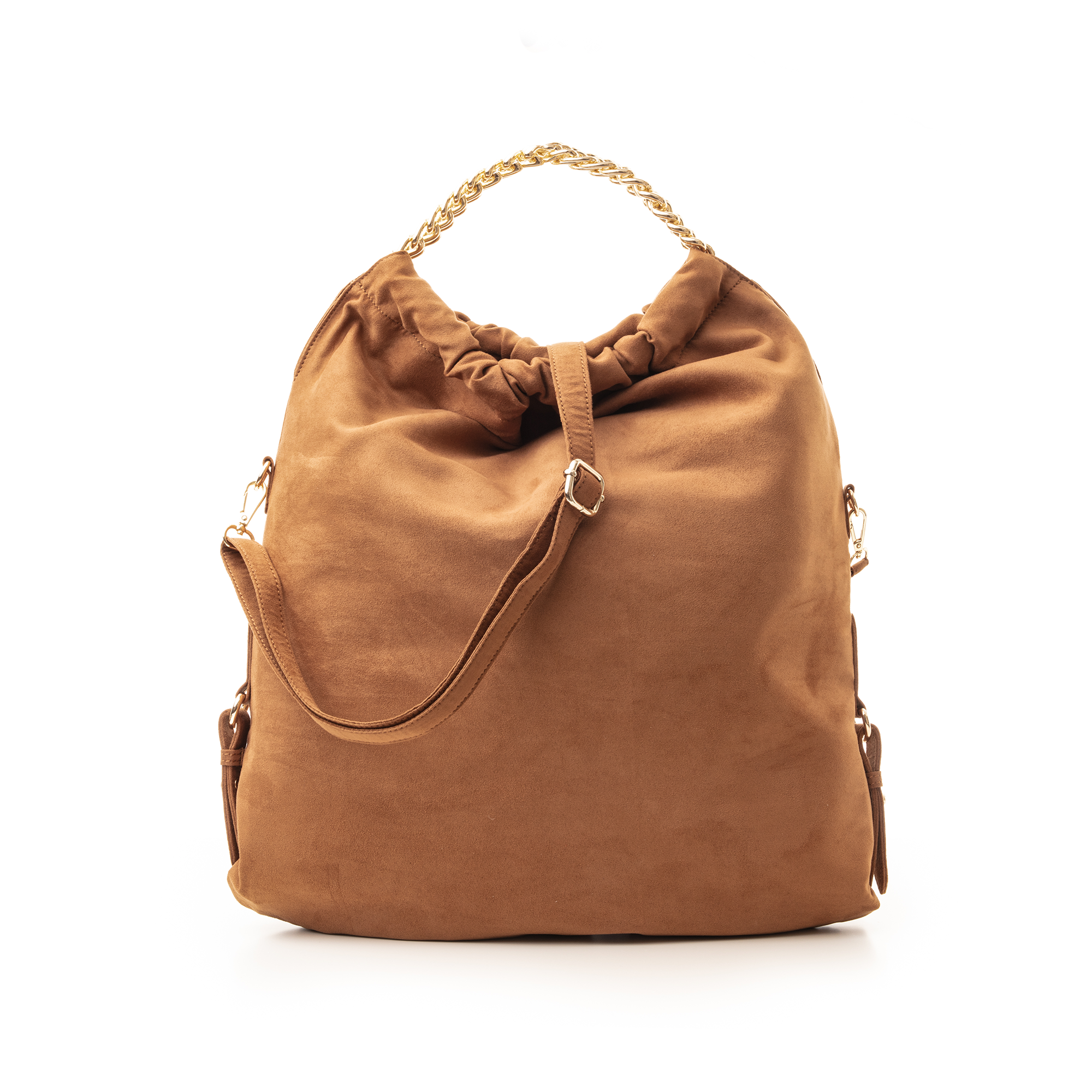 Maxibag marrone in microfibra Primadonna Collection