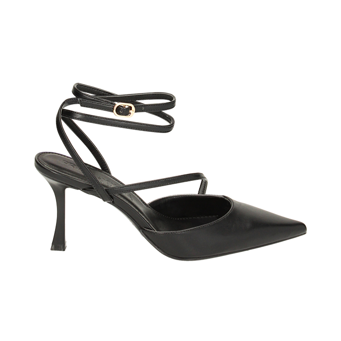 Escarpins slingback noirs